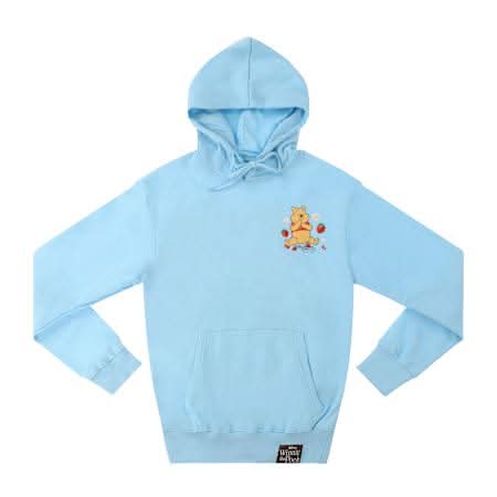 Juniors Disney Winnie The Pooh Hoodie Large Blue