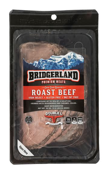 Lower Foods Bridgerland Sliced Oven Roasted Roast Beef (2 lbs)