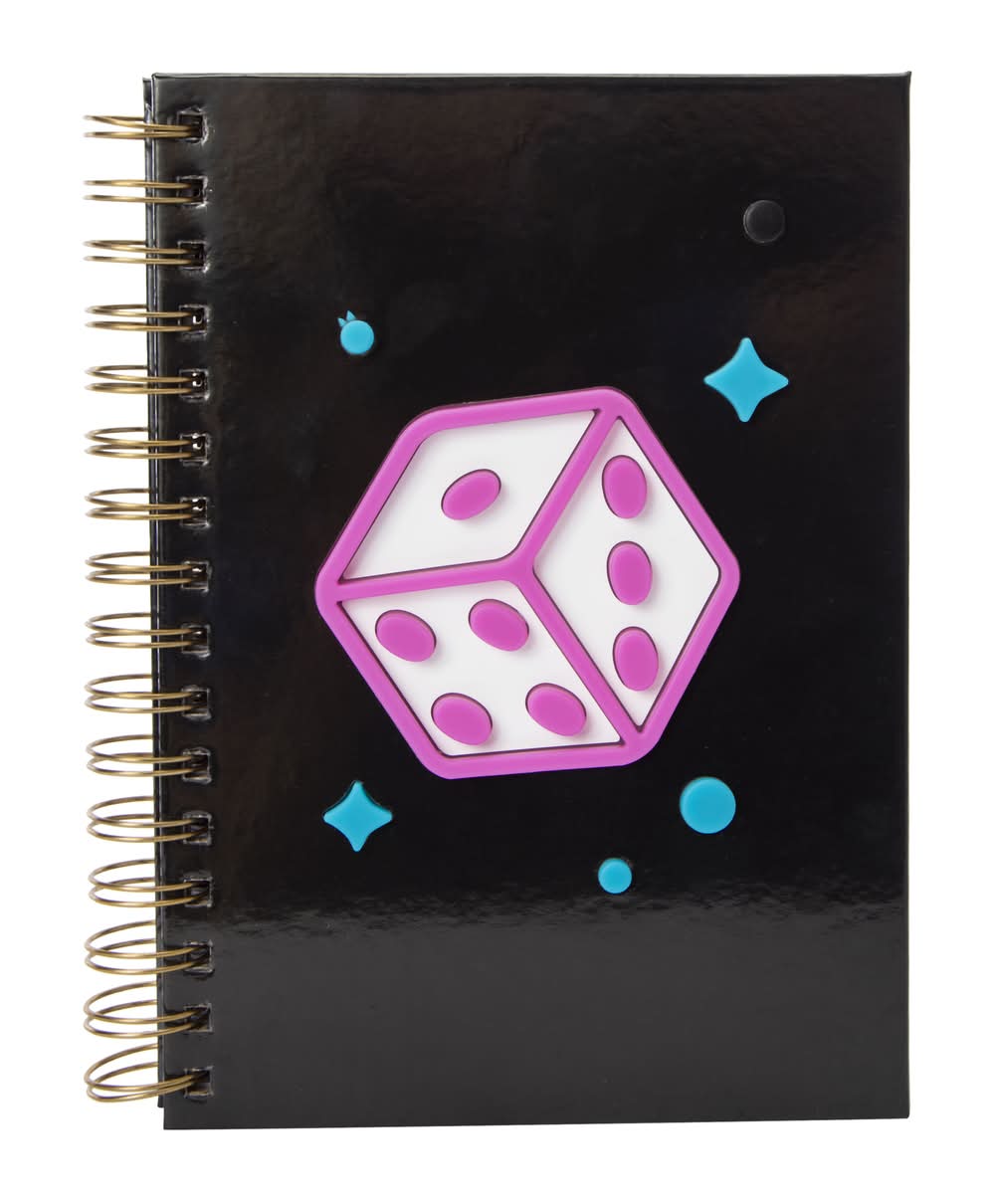 Neon Light LED Sensory Journal Dice
