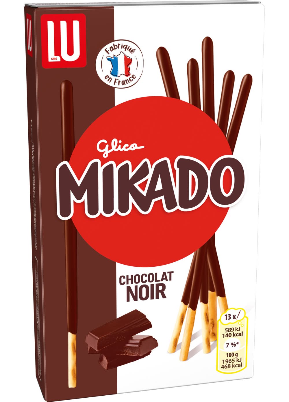 Mikado - Biscuits nappés, chocolat noir (13)