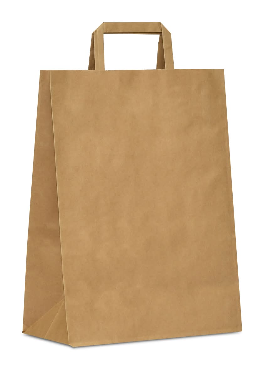 Pochteca · Bolsa con asa kraft