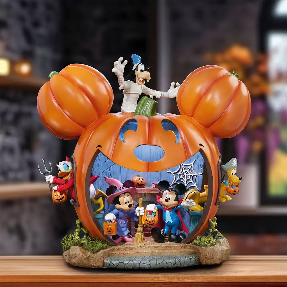 DisneyCasa de Calabaza de Halloween con Luces y Música