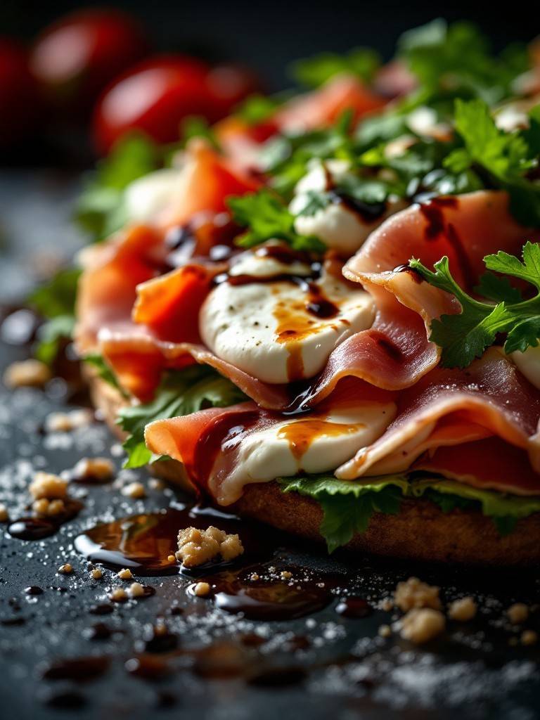 Salade jambon cru &mozarella fior di latte 🍖🧀