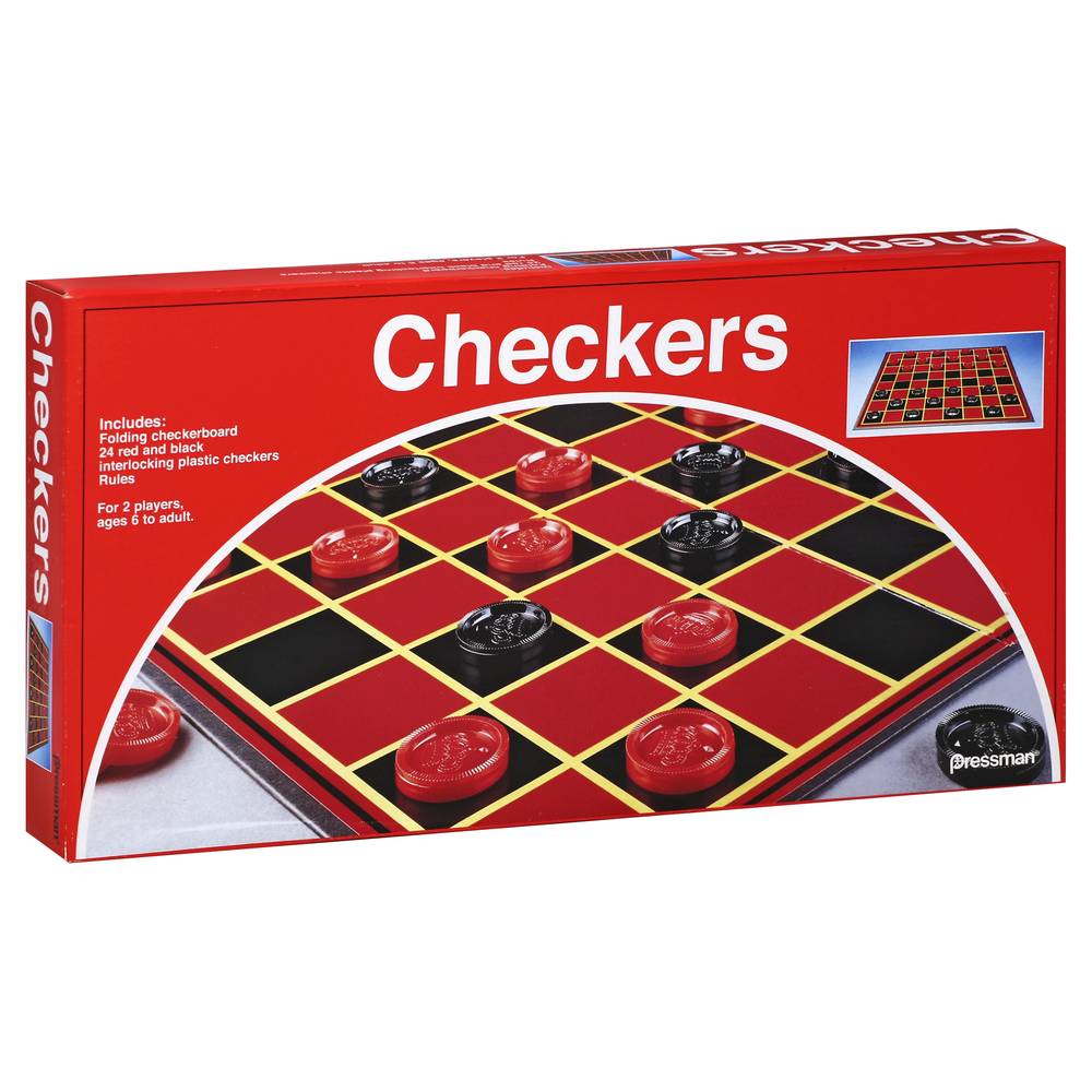 Pressman Checkers Game (1 game)