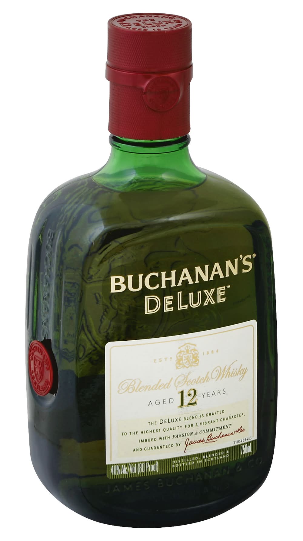 Buchanan's Deluxe Blended Scotch Whiskey 12 Year Old (750 ml)