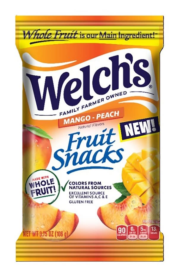 Welch's Mango Peach Fruit Snack, 1-ct.