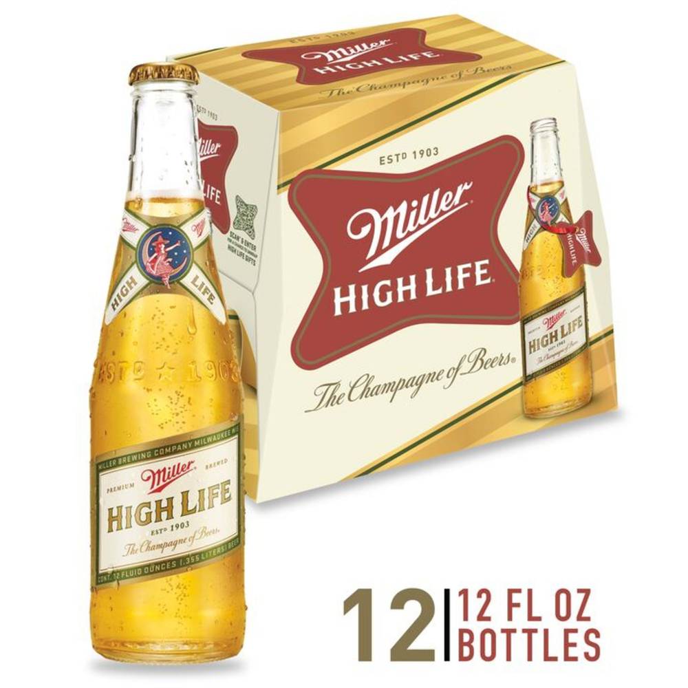 Miller High Life The Champagne Of Beer (12 x 12 fl oz)