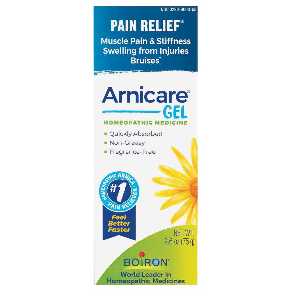 Boiron Arnicare Gel Homeopathic Pain Relief (2.6 oz)