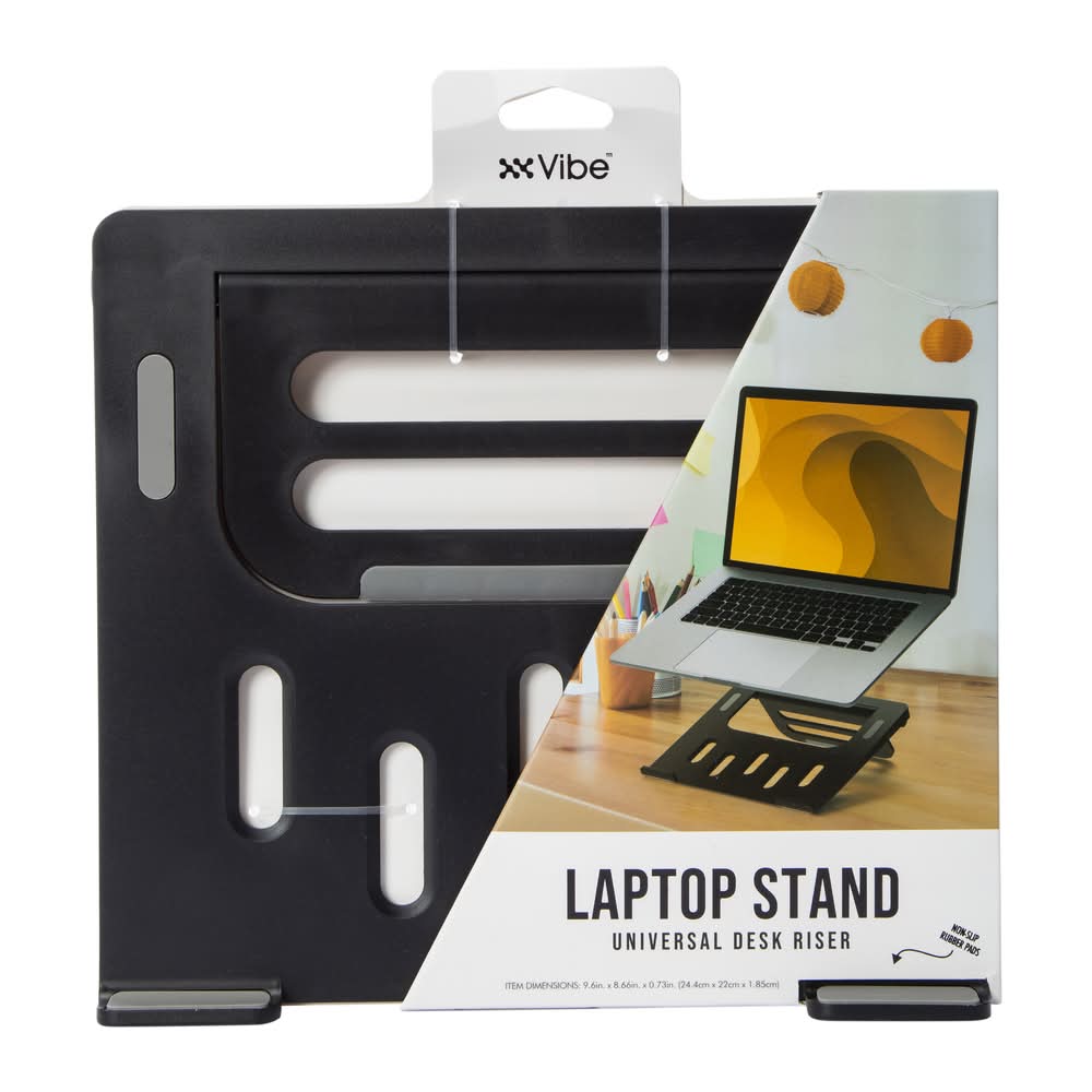 Novelty Laptop Stand 11.81in x 9.65in Black