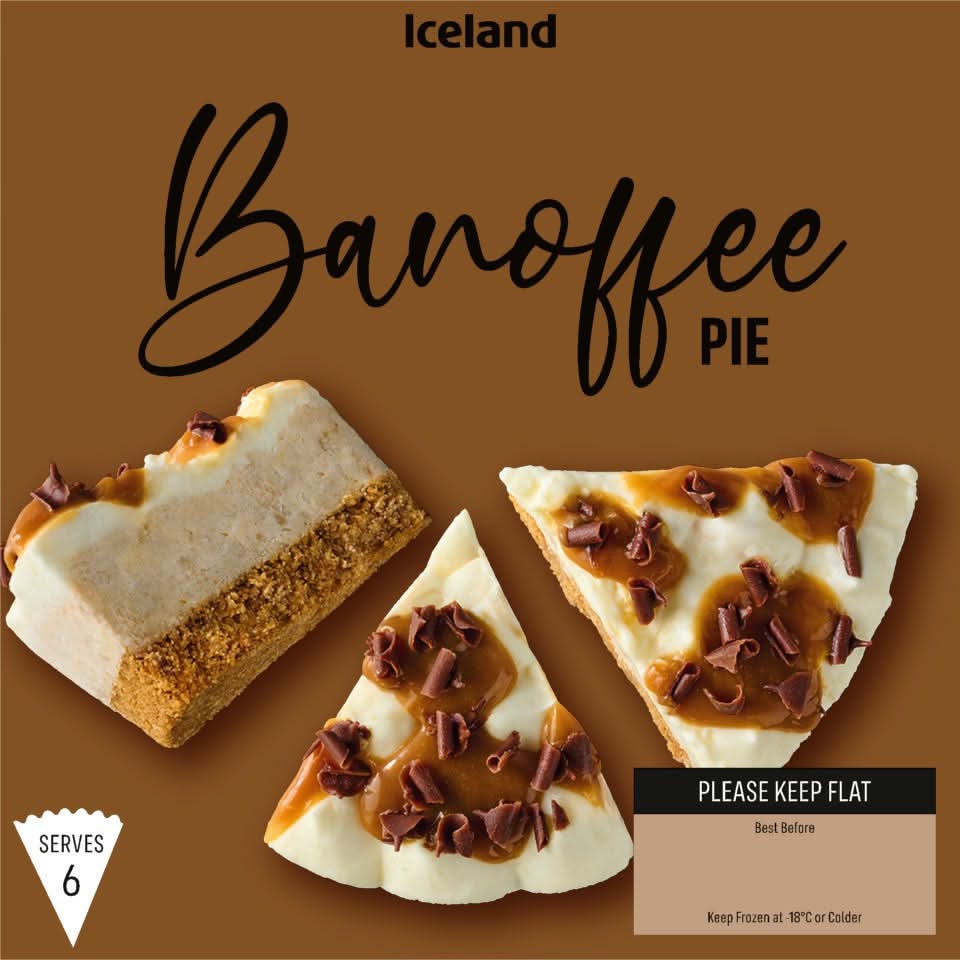 Iceland Banoffee Pie (500g)