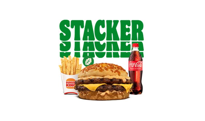 Double Stacker Vegetal Menu