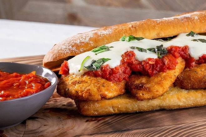 Chicken Parmesan sub