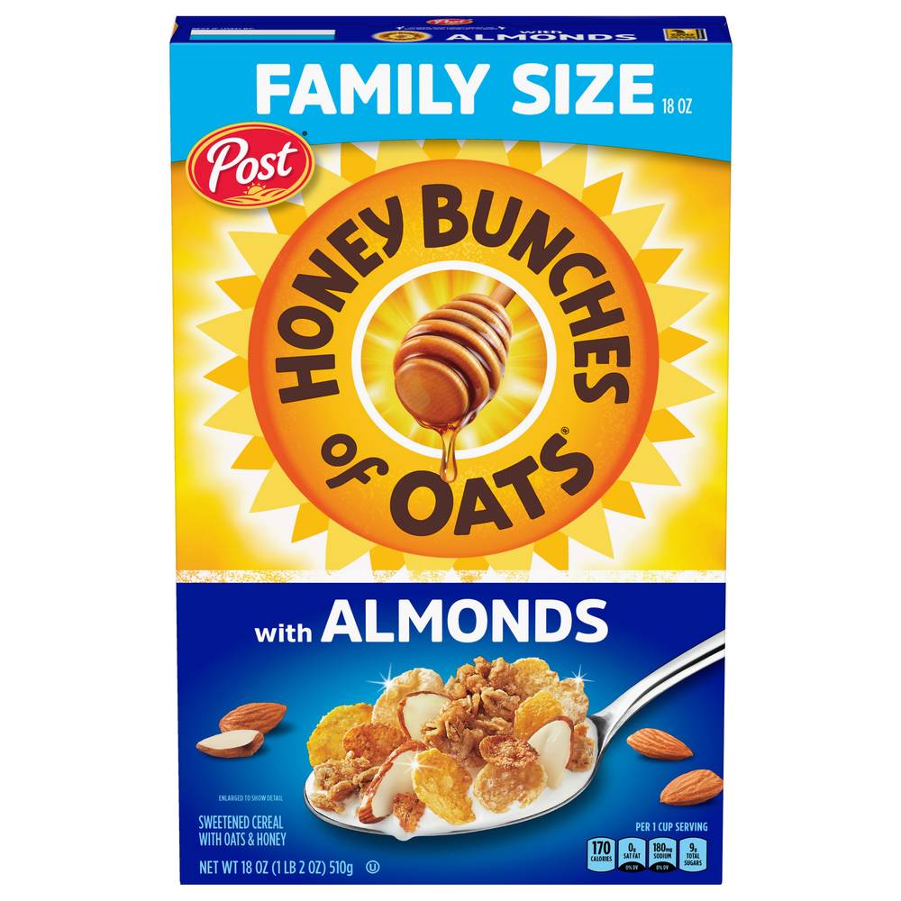 Honey Bunches Of Oats Cereal With Almonds (1.12 lbs)