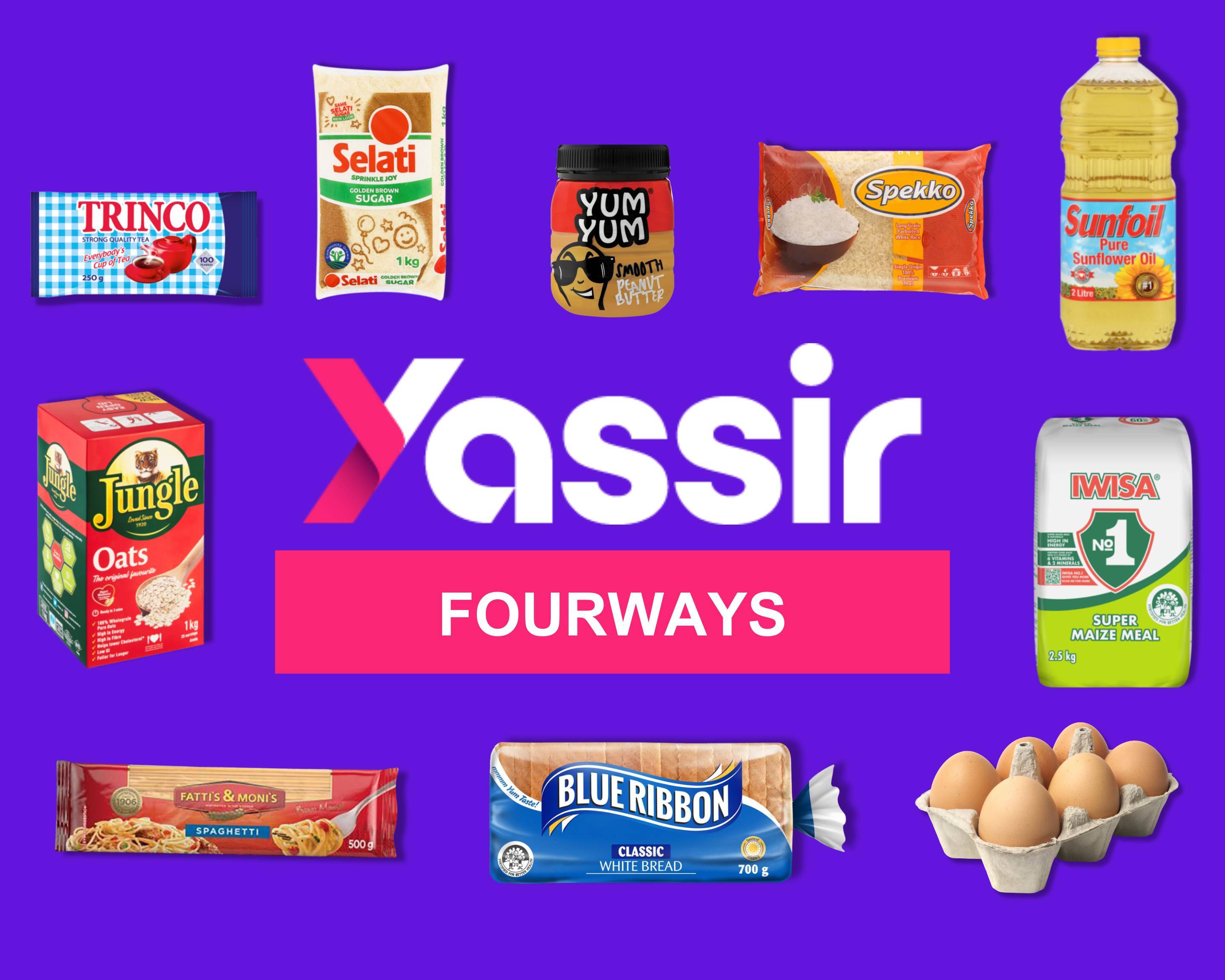 Order Yassir Express, Fourways Menu Delivery Online Johannesburg and