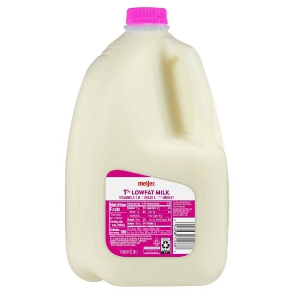 Meijer 1% Lowfat Milk (1 gal)