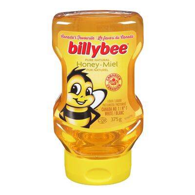 Billy Bee Liquid Honey, Upside Down Squeeze (375 g)