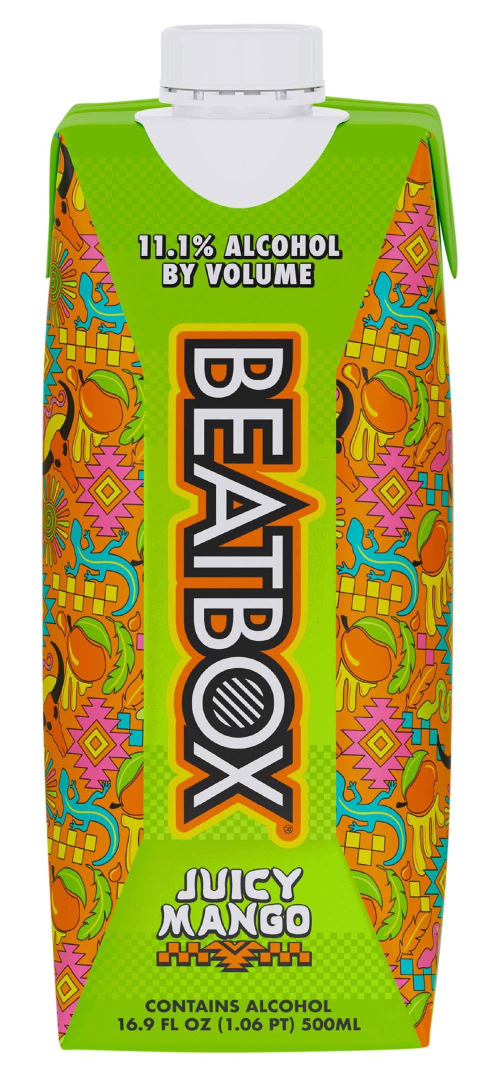 BeatBox Party Punch Wine Cocktail, Juicy Mango (16.9 fl oz)