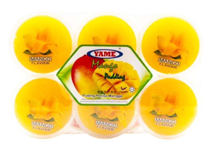 Yame Pudding Nata De Coco Mango Flavour (480g)