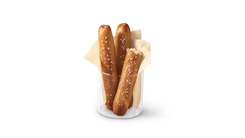 Pretzel Sticks with Zesty Queso