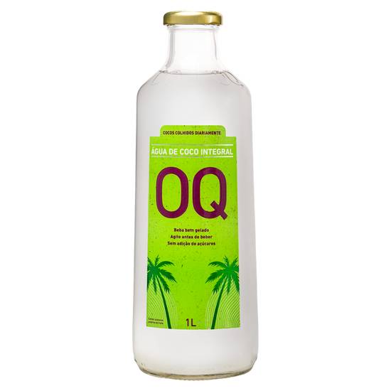 Oq água de coco integral (1l)