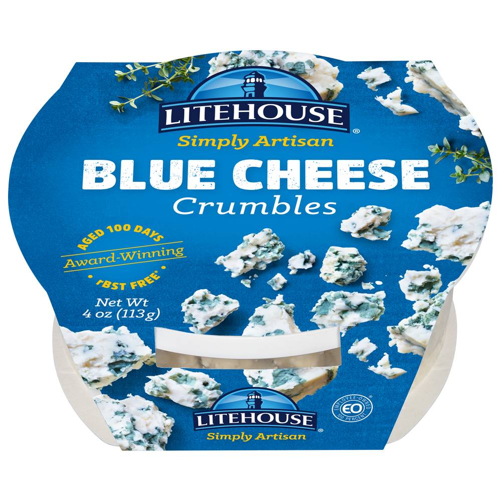 Litehouse Simple Artisan Blue Cheese Crumbles (4 oz)