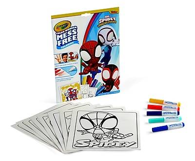 Crayola Color Wonder, Spiderman Coloring Pages & Mess Free Markers (gift)