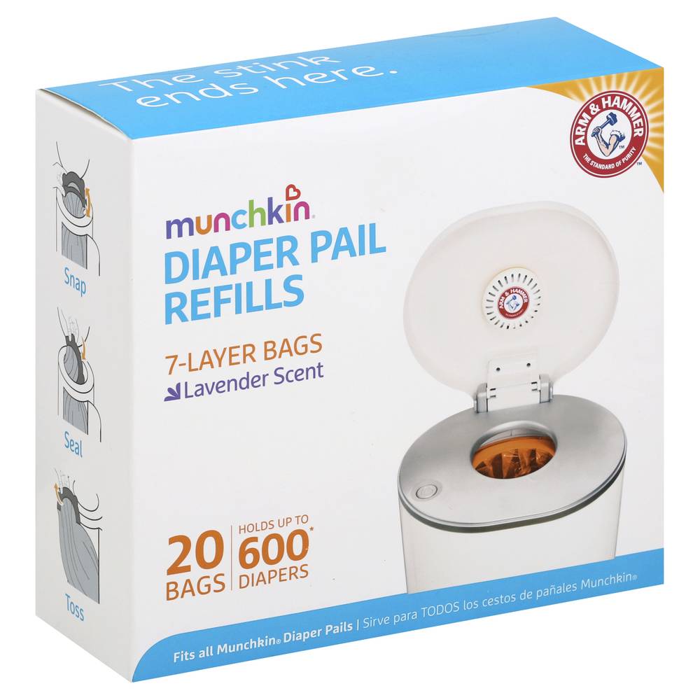 Munchkin Diaper Pail Refill Bag