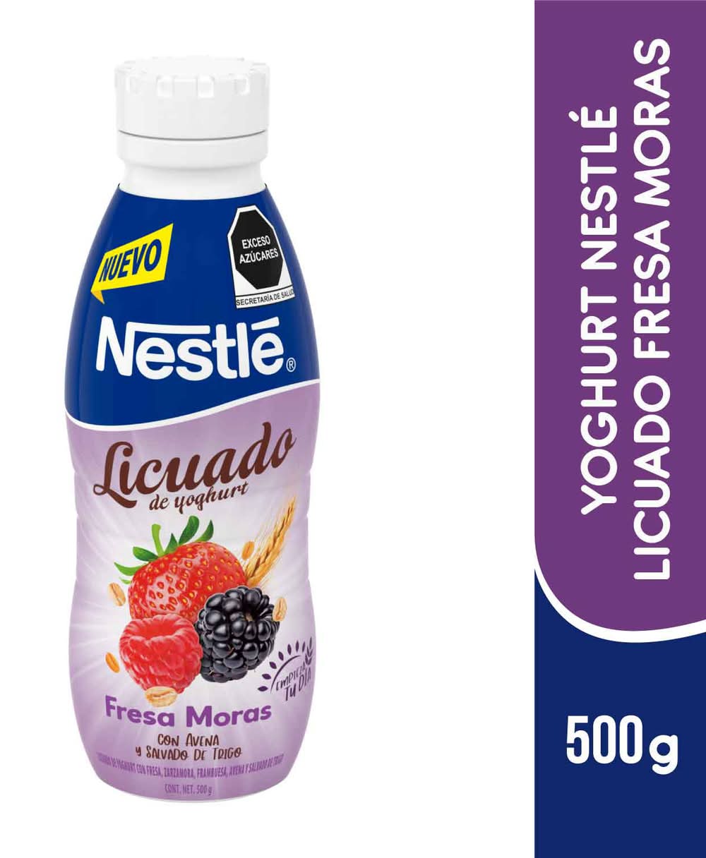 Boost · Licuado de yoghurt licuado, fresa moras (500 g)