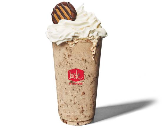 Order Large Girl Scout Adventurefuls™ Caramel Brownie Shake food online from Jack In The Box store, Honolulu on bringmethat.com
