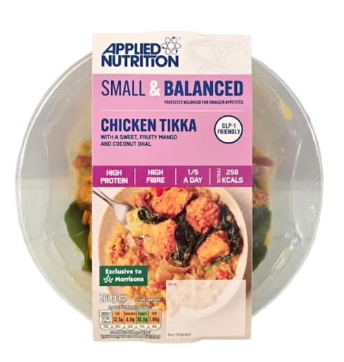 Applied Nutrition Tikka Chicken With Mango And Coconut Dhal 280g