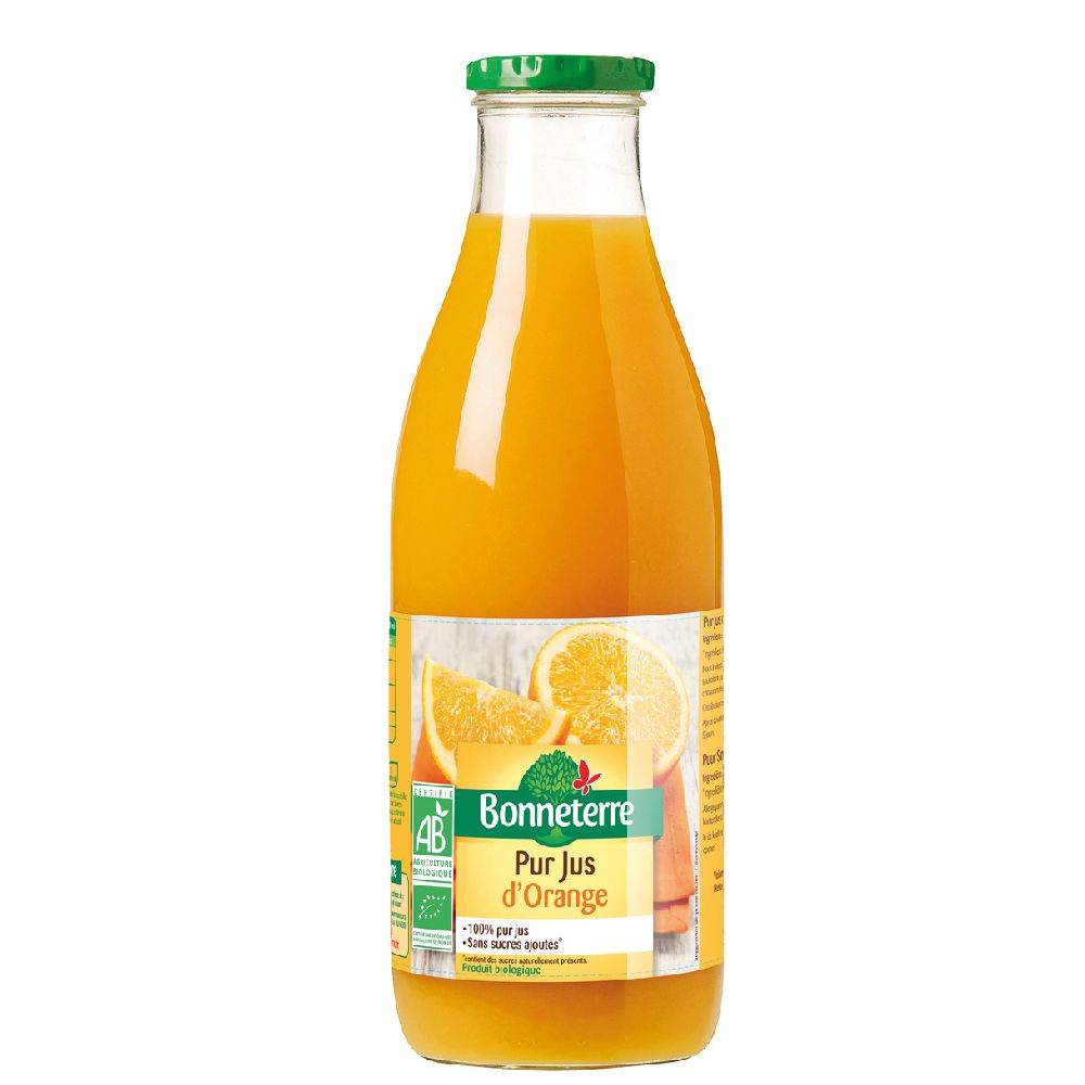 Bonneterre - Pur jus d'orange (1 L)