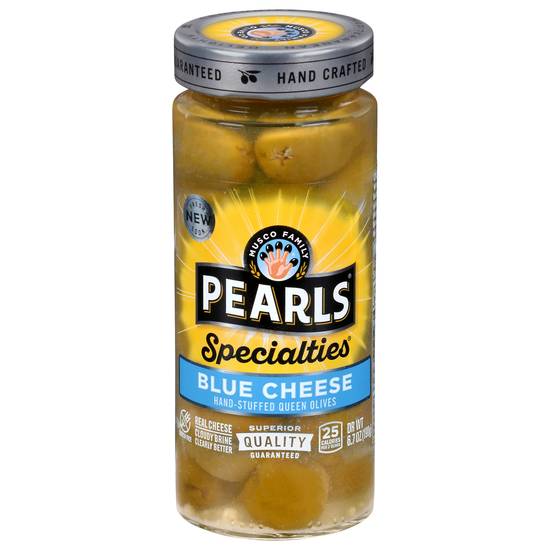 Pearls Specialties Blue Cheese Stuffed Queen Olives (6.7 oz)