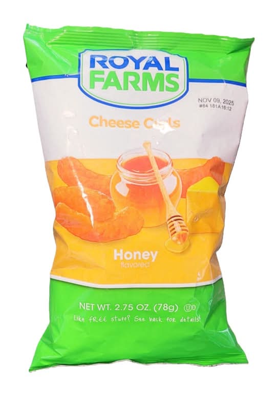 Royal Farms Honey Cheese Curls (3oz)