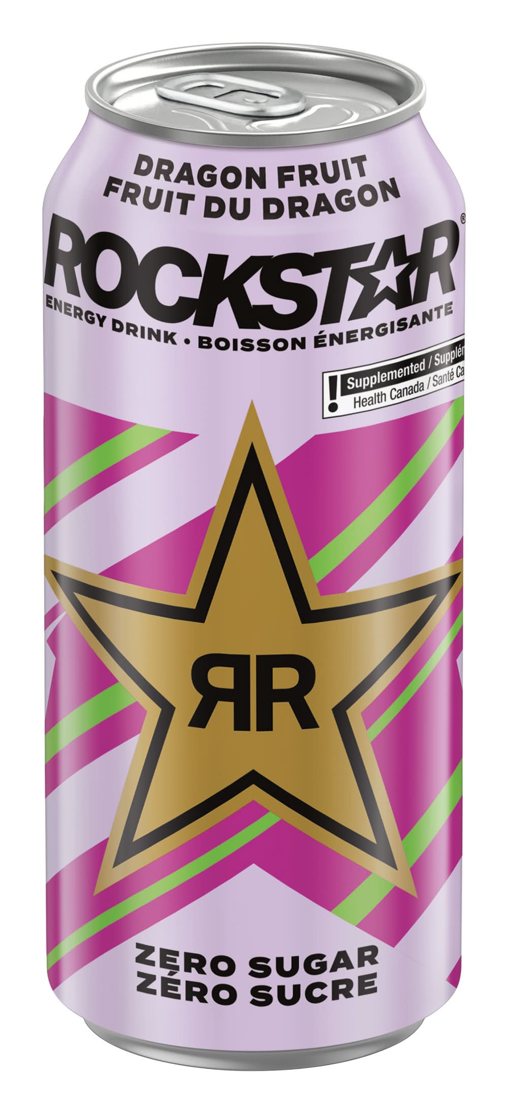 Rockstar Zero Sugar Energy Drink, Dragon Fruit (473 ml)