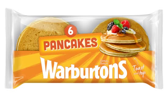 Warburtons Pancakes (6 pack)