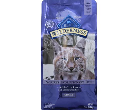 Blue Buffalo · Wilderness Adult Dry Cat Food with Chicken (2 lbs)
