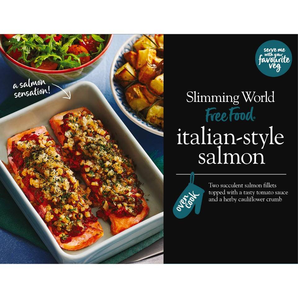 Slimming World 320g Italian Style Salmon