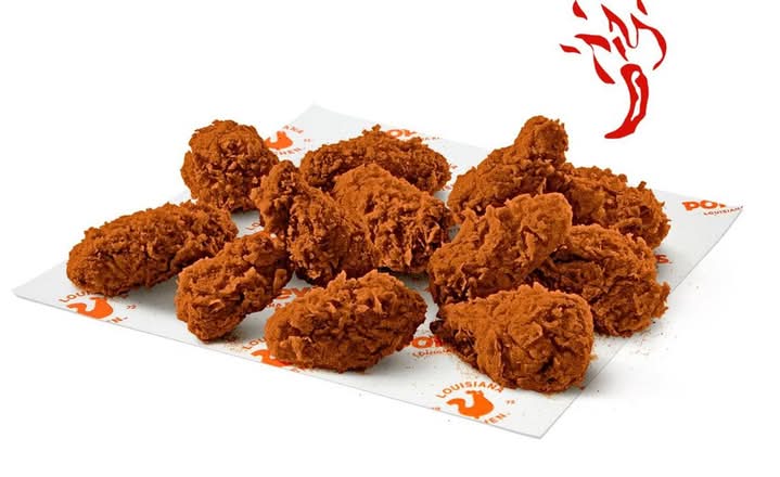 12 Ghost Pepper Wings