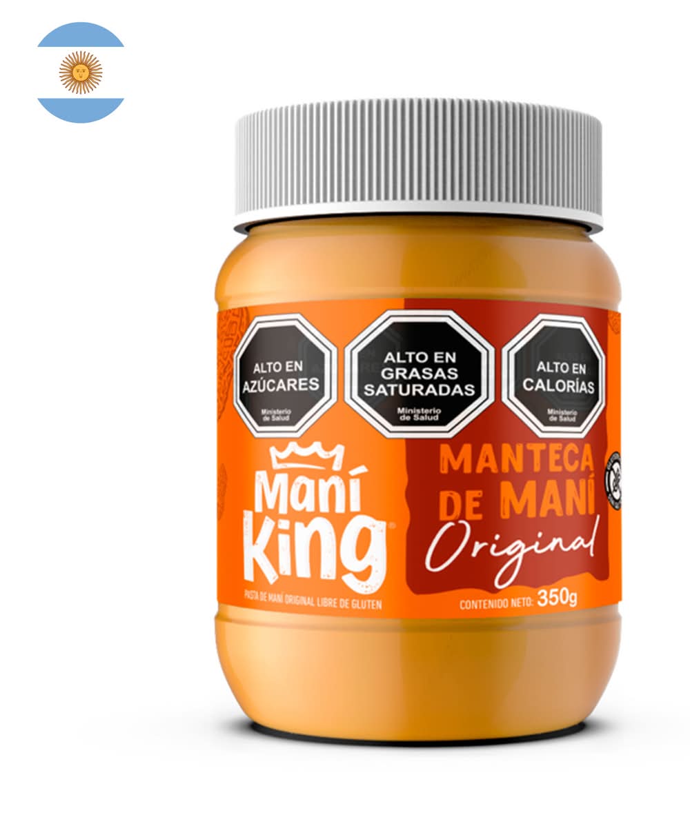 King · Mantequilla de maní original (350 g)