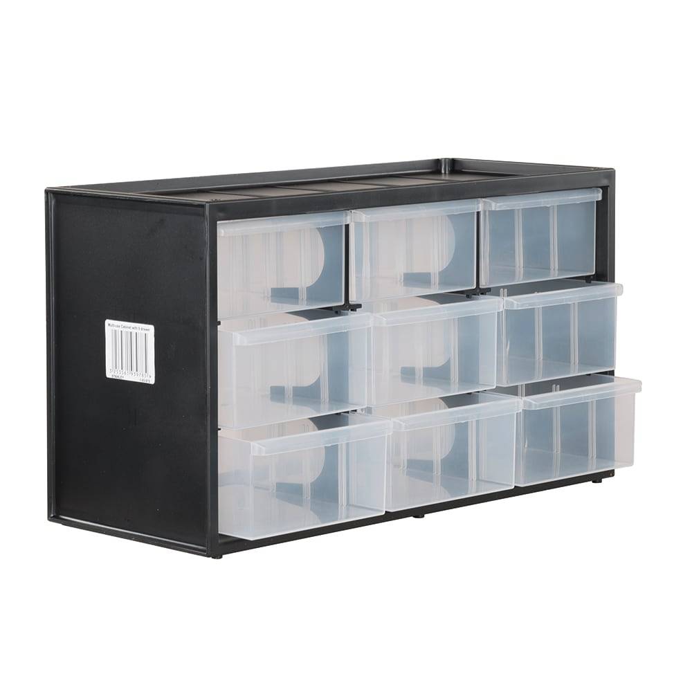 CRAFTSMAN Bin System 9-Compartment Large Plastic Small Parts Organizer | CMST40709