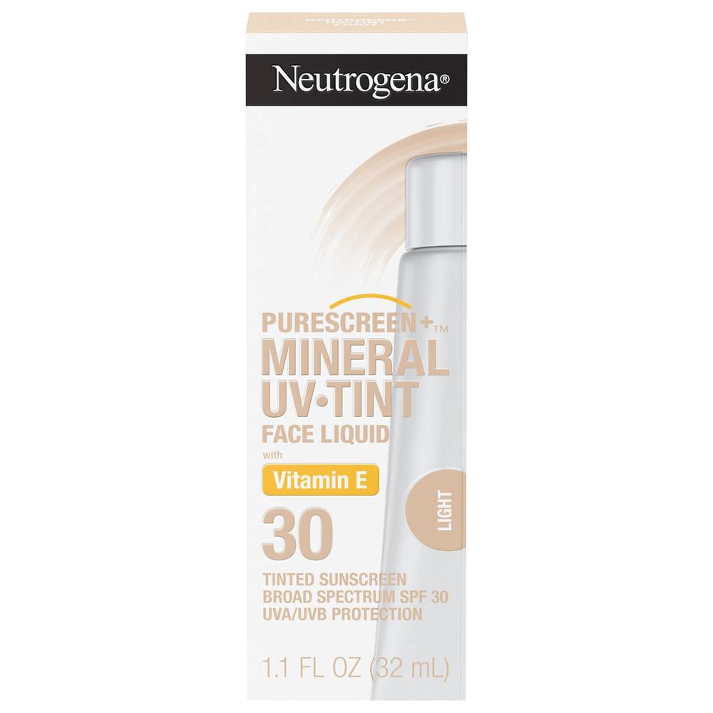 Neutrogena Purescreen+ Tinted Mineral Sunscreen, Light