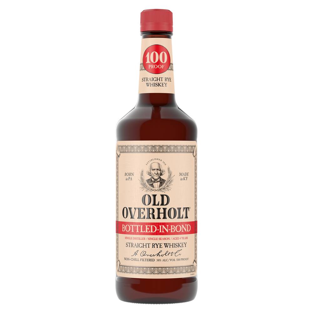 Old Overholt Bonded Straight Rye Whiskey (750 ml)