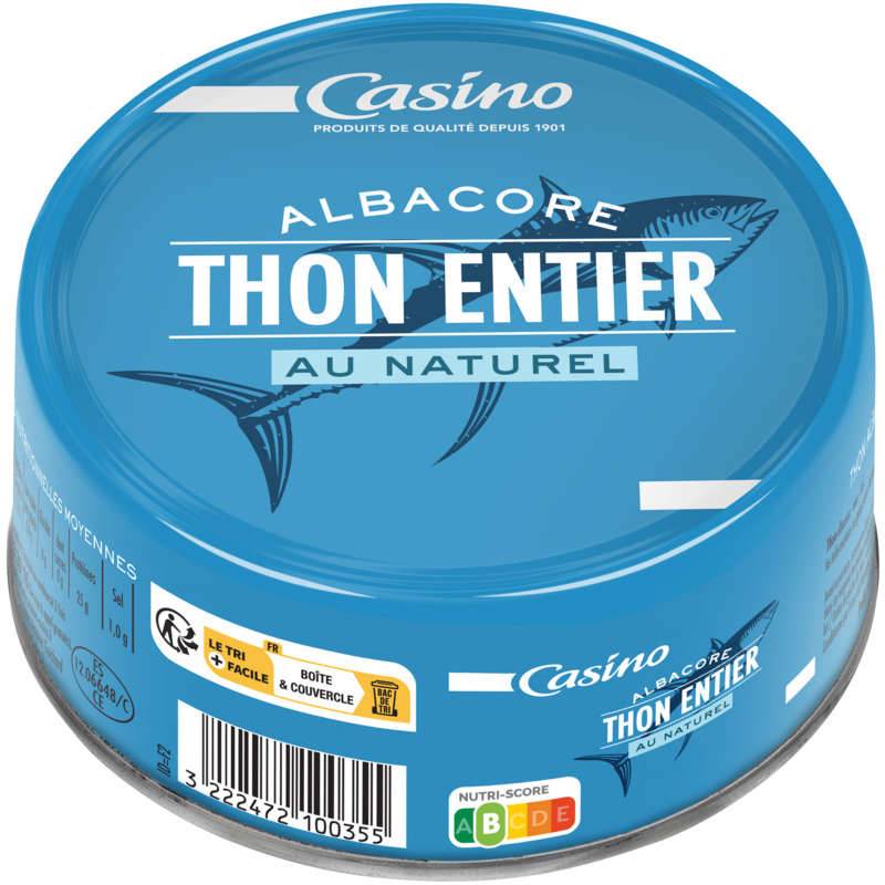 Casino Thon albacore au naturel - 93g
