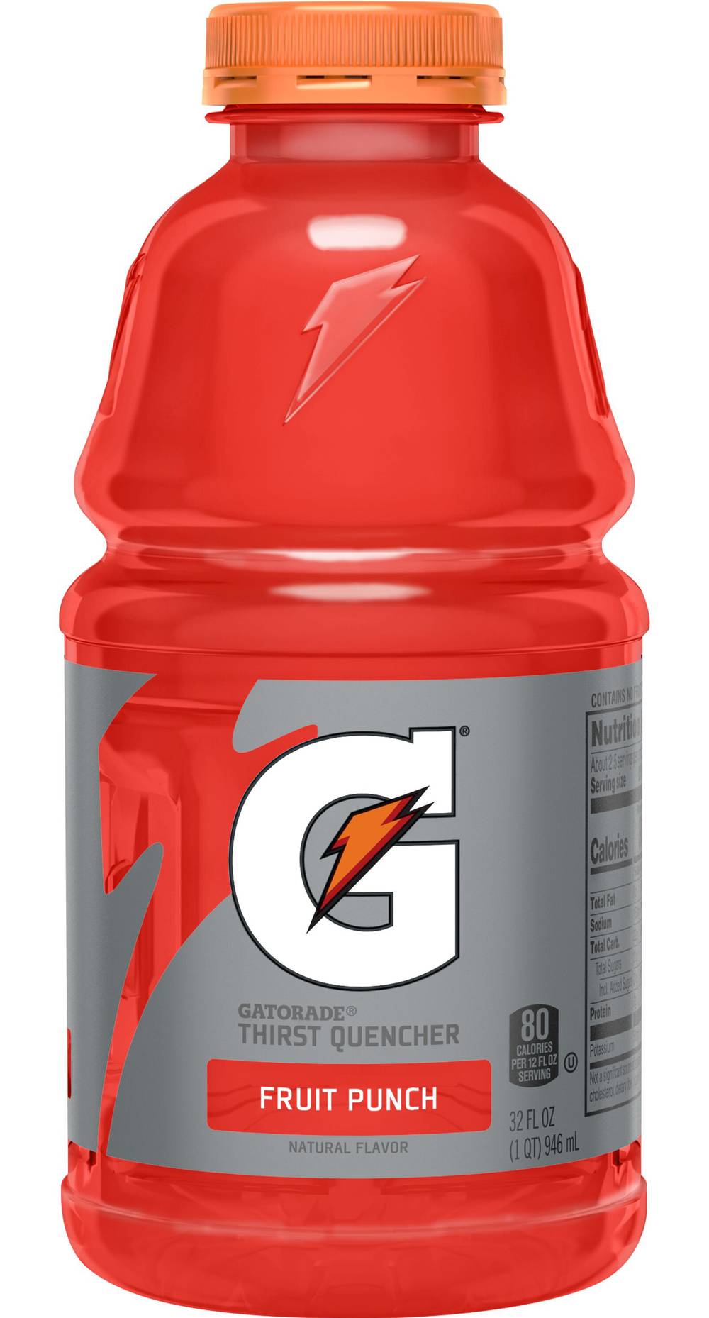 Gatorade Thirst Quencher Sports Drink, Fruit Punch (32 fl oz)