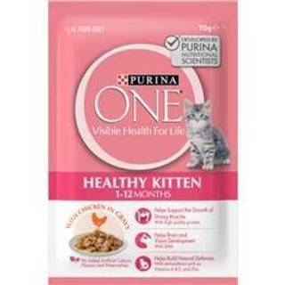 Purina One Chicken Wet Kitten Food 70g