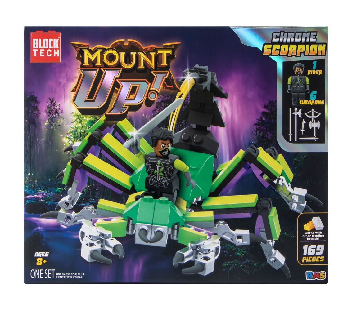 Block Tech® Mount Up! Chrome Set Scorpion