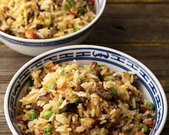 Roast Duck Fried Rice.鸭肉炒饭