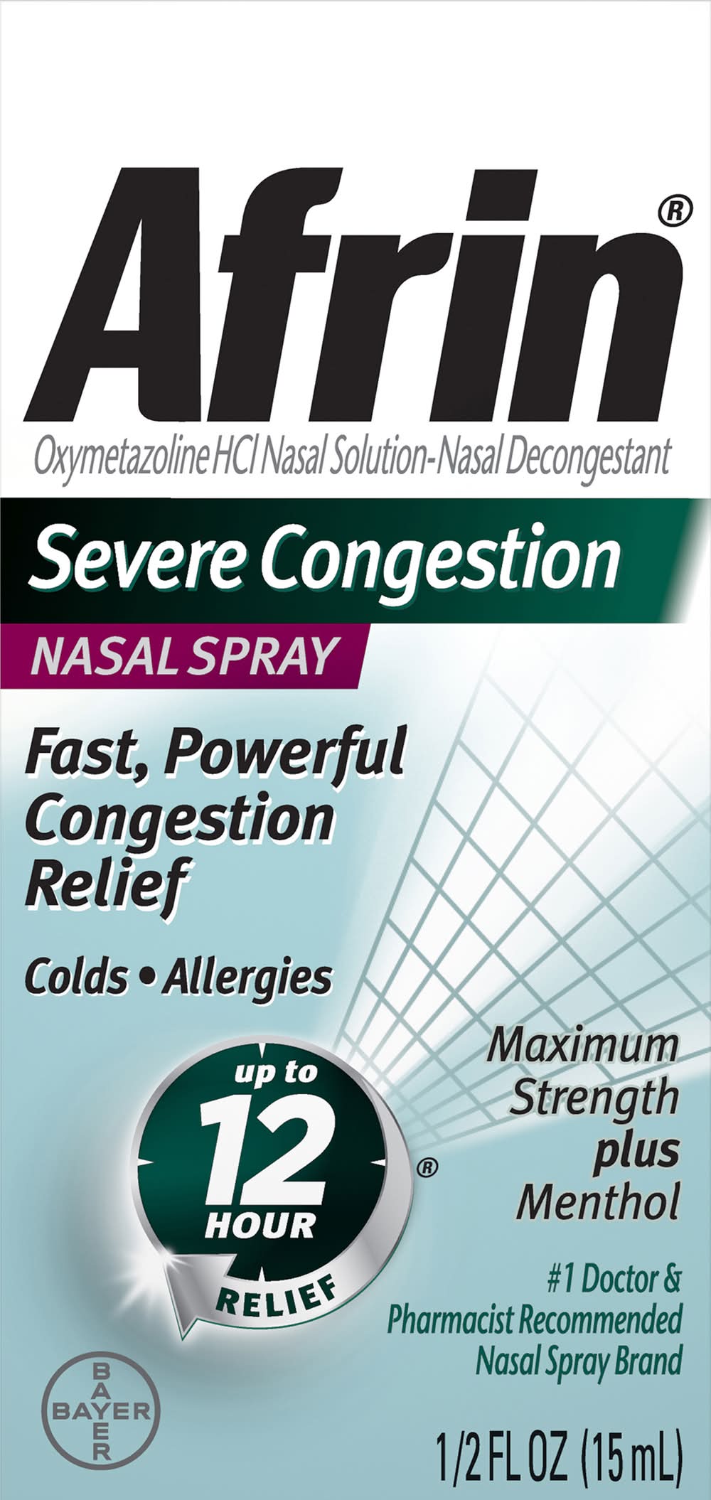 Afrin Severe Congestion Nasal Spray (0.5 fl oz)