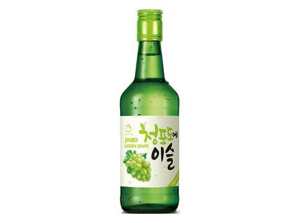 Jinro Green Grape Soju Liquor (375 ml)