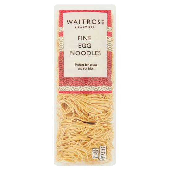 Waitrose Fine Egg Noodles